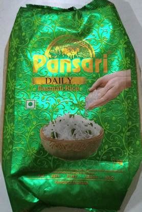 Pansari daily rice 1kg Basmati Rice (Long Grain, Raw) Price in India ...