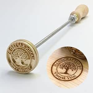 Custom Wood Branding Stamps - Flame Heated or 500W Electric for Your ...
