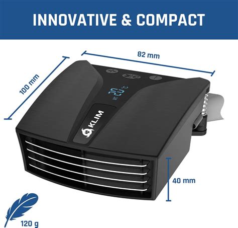 Buy KLIM Tempest - Laptop Cooler with Vacuum Fan Innovative Design and ...