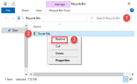 How to Restore a Deleted Excel File 的图像结果