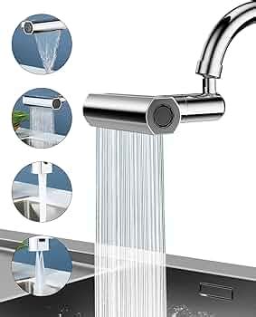ROMINO Universal Flexible Faucet Extender for Taps with 4 Adjustment ...