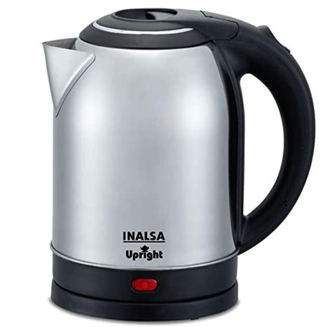 Buy INALSA Electric Kettle Upright 1350 Watts|1.80 L|unique Cylindrical ...