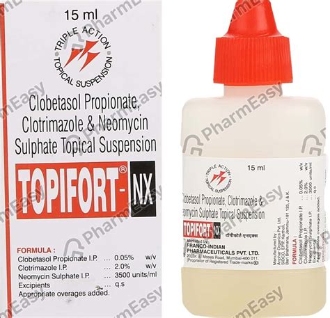 Topifort Nx Suspension 15ml: Uses, Side Effects, Price & Dosage | PharmEasy