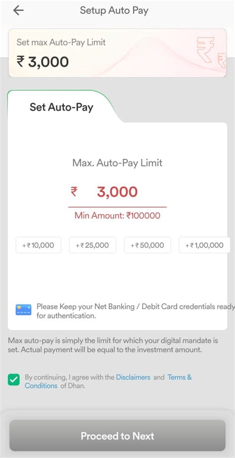 Why minimum 1L INR mandate required even my SIP Amount 3K INR - Mutual ...