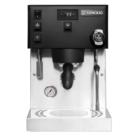 Rancilio Silvia Pro X Double Boiler PID Espresso Coffee Machine - BLACK ...