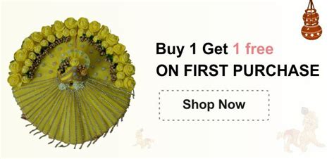 Buy Laddu Gopal Dresses Online in India |Kanha Ji poshak ...