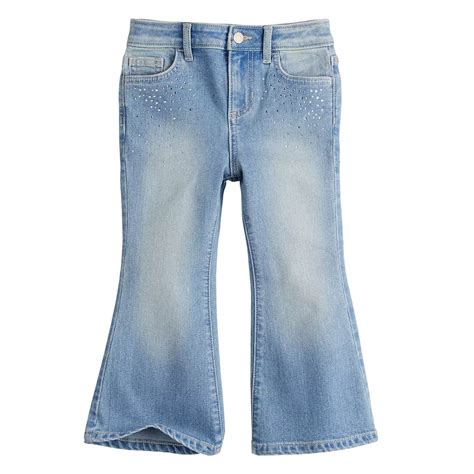 Baby & Toddler Girl 4-12 Jumping Beans® High Rise Flare Jeans