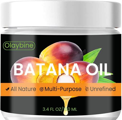 Raw Batana Oil for Hair Growth: Unrefined Batana Oil for Visibly ...