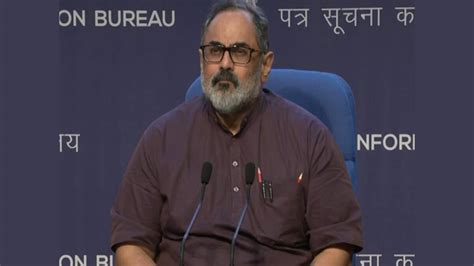 MoS Rajiv Chandrasekhar on AI, ad-tech monopolies and big tech ...