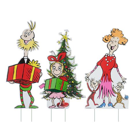 Grinch Whoville Characters Clip Art