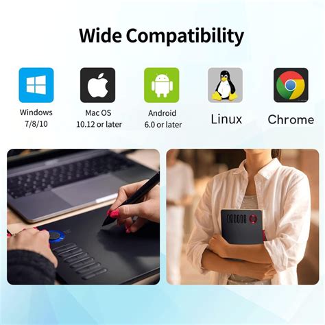 VEIKK A15PRO Graphic Drawing Pen Tablet 10 * 6 inch with 12 Hotkeys and ...