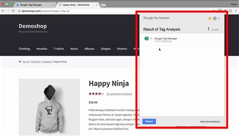 Image result for Button Click Tag Manager