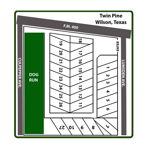 Park Maps – Twin Pine RV Park
