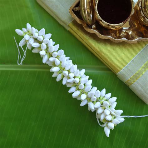 Handmade Thick Paper Based Reusable Realistic Jasmine String Flowers F