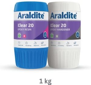 Araldite Klear 20, 1 kg, Aradite Clear Epoxy Adhesive -Bond, fix ...
