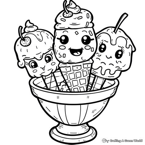 Ice Cream Coloring Pages Ice Cream Coloring Pages (Free Printables)