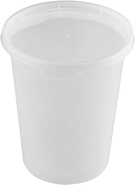 Buy T TIYA Deli Containers Plastic Food Storage To-Go Containers ...