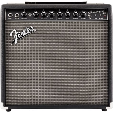 Buy Fender Champion II 50 Watts Combo Guitar Amp Online | Bajaao ...