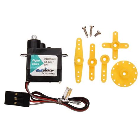 Bluearrow d05010mg digital metal gears servo fu taba plug for walkera ...