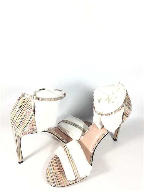 Buy Stuart Weitzman Nudistsong Women's 9 M Bisque Prism Nappa Ankle ...