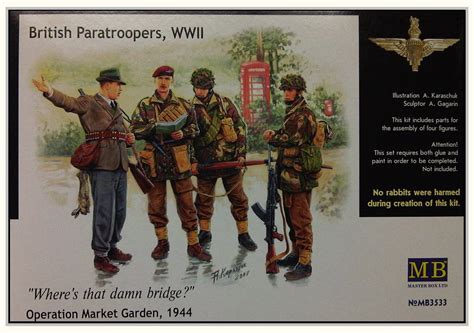 Buy 1/35 British Paratroopers, WWII - Operation Market Garden 1944 ...