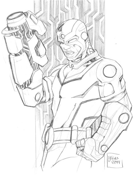 Alien Cyborg Draw 的图像结果