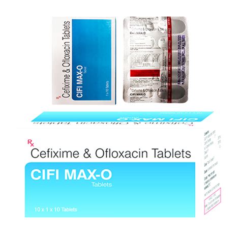 CIFI MAX-O Tablets Chemist India Limited