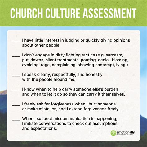 Church Health - Emotionally Healthy Discipleship | Emotionally Healthy ...