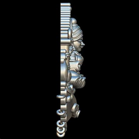 Exquisite Dhanalaxmi 3D Model for Download - Indian Art Collection