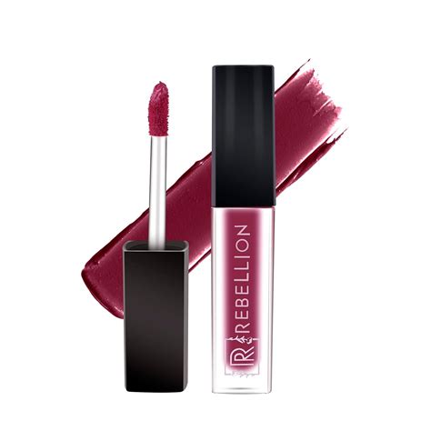 Buy Rebellion Matte Obsession Non-Transfer Liquid Lipstick | Wine ...