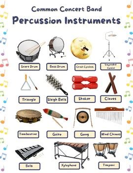 Image result for Concert Band Percussion Instruments