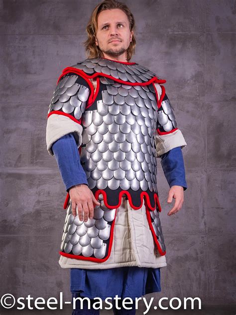 Scale, mail, lamellar armor Photogallery made by Steel-mastery.com