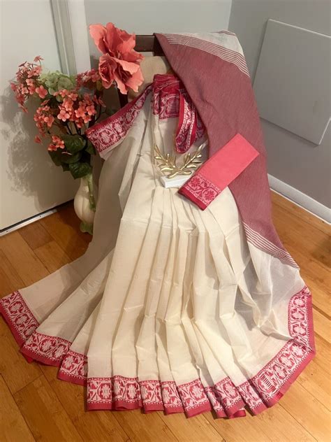 Buy Tangail Saree Online | Ubuy India