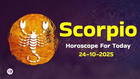 Scorpio Horoscope Today, October 24, 2025: A Day of Reflection And ...