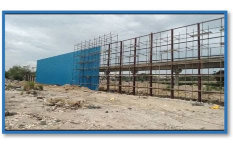 Color Coated Profile Gi Sheet Barricading Work Contractors in Greater ...