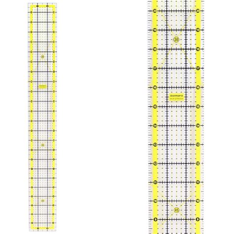 Isomars Garment Patchwork Quilting Ruler - 3"X24" | Quilting Ruler for ...