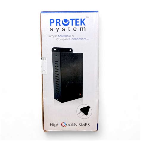 Buy Protek 12V DC 8 AMP 16 Camera SMPS - PS16CPS in Kochi