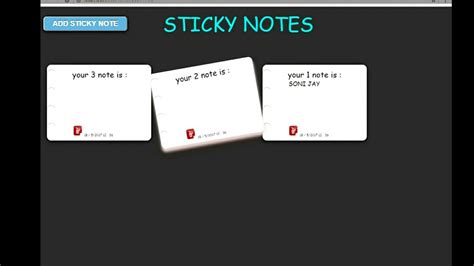 Image result for Sticky Notes HTML/CSS