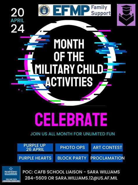 Month of the Military Child Activities/Events, Cannon Air Force base ...