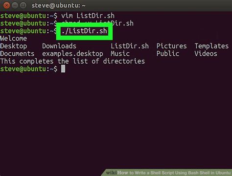 Image result for Create Shell Script Ubuntu 20