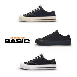 Jual Sepatu Ventela Basic Low Black Natural 100% Original. - Basic Low ...