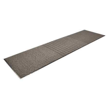 Notrax Entrance Runner, Polypropylene, 3/8 in Thick, Gray, 3 ft W x 12 ...