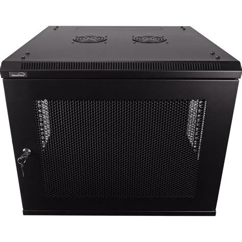 NavePoint 9U Server Rack Enclosure - 23.6” Deep, 9U Wall Mount Network ...