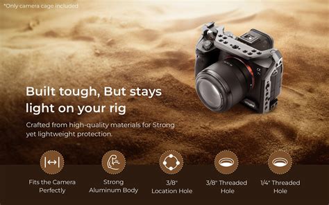 Buy Digitek Professional Cam Cage (S) for Sony A7 M4/R4/R4A/S3/A1 ...