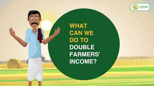 The promise of doubling farmers’ income by 2022 cannot be fulfilled if ...