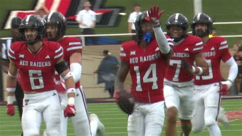 Texas Tech DB Brice Pollock named Big 12 Defensive Player of the Week ...