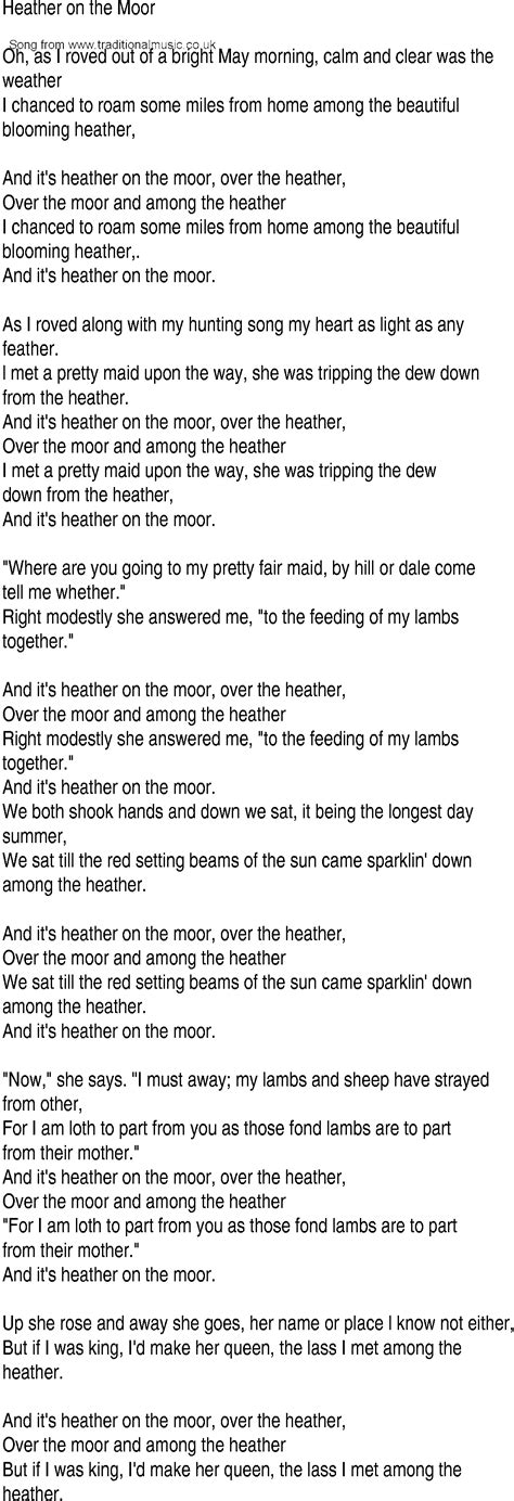 Heather Lyrics