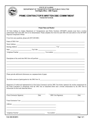 Dot Pf Form 25a257 - Fill Online, Printable, Fillable, Blank | pdfFiller