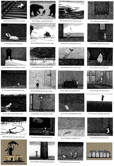 The Gashlycrumb Tinies Alphabet