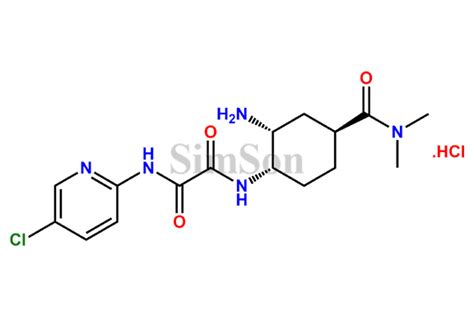 Edoxaban Impurity 54 Hydrochloride | CAS No- 482375-18-8 | Simson ...